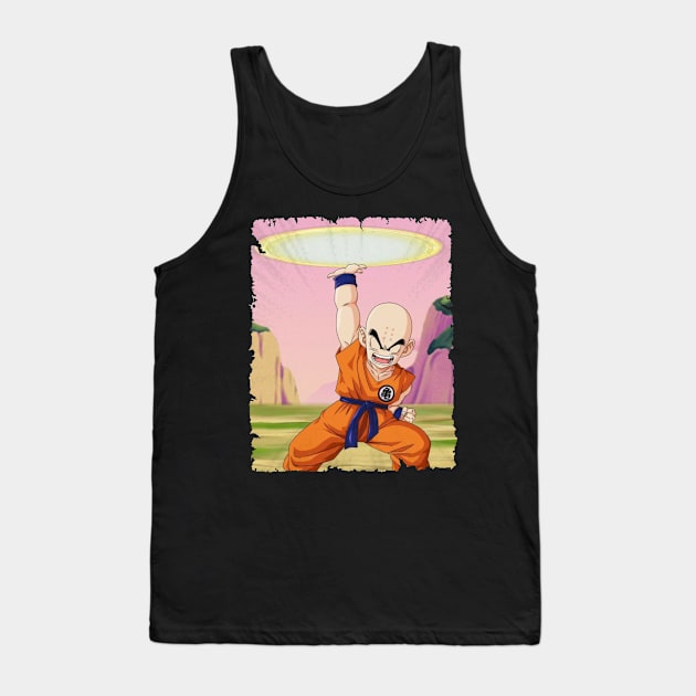 KRILLIN MERCH VTG Tank Top by kuzza.co